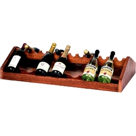 wine display A 1260 walnut coloured product photo