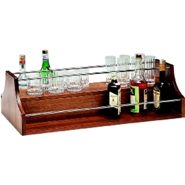 liquor display A 1270 walnut coloured product photo