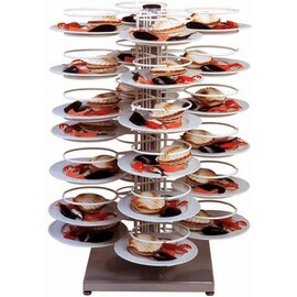 plate holder Menu Buttler II-23 tabletop unit steel lacquered  • number of plates 48 product photo