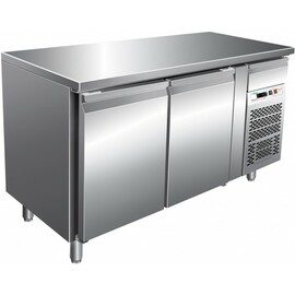 refrigerated table GN2100TN | convection cooling | 2 solid doors | 1 drawer product photo
