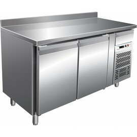 refrigerated table GN 1/1 GN2200TN 350 watts 282 ltr | upstand | 2 solid doors | 1 drawer product photo