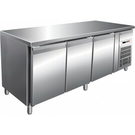 freezer table GN3100BT | convection cooling | 3 solid doors product photo