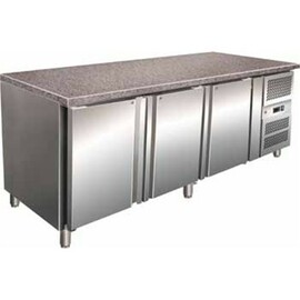 bakery cooling table PA 2000 TN GR7 350 watts 613 ltr  | 3 solid doors  | 1 drawer product photo
