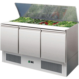 refrigerated saladette S903 | 368 ltr | static cooling | gastronorm product photo
