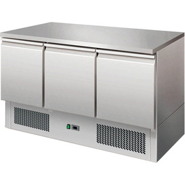 refrigerated saladette S903TOP 230 watts 368 ltr  | 3 solid doors product photo