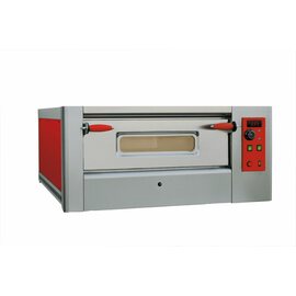 Gas pizza oven G9, stainless steel (Inox), thermometer, natural gas product photo