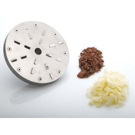 grater  L 250 mm 230 volts with Friction disc Ø 3 mm | Collection container product photo  S