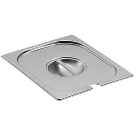 GN lid GN 1/9 stainless steel | spoon recess product photo