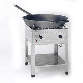 stove for large pans PE-GPB-E 15 kW with angular pan product photo