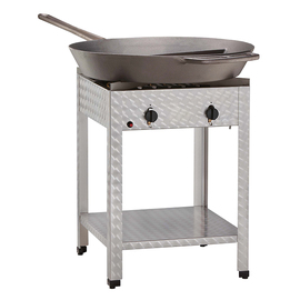 stove for large pans PE-GPB-E 15 kW with pan Ø 800 mm product photo