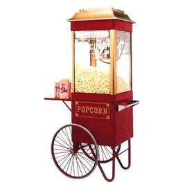 popcorn machine G8-AT glass metal 230 volts 1736 watts  L 589 mm  B 589 mm  H 1031 mm product photo
