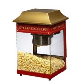 popcorn machine J4R plastic stainless steel aluminium 230 volts 1130 watts  L 400 mm  B 380 mm  H 600 mm product photo
