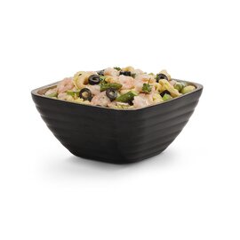 serving bowl 1700 ml stainless steel square with relief double-walled L 184 mm W 184 mm H 87 mm product photo