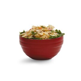 serving bowl 6600 ml stainless steel round with relief double-walled Ø 300 mm H 165 mm product photo