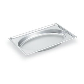 GN container GN 1/1  x 65 mm stainless steel oval product photo