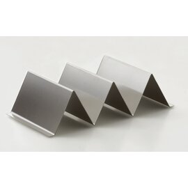 baguette holder 350 stainless steel | 2 shelves | 250 mm  x 140 mm  H 70 mm product photo