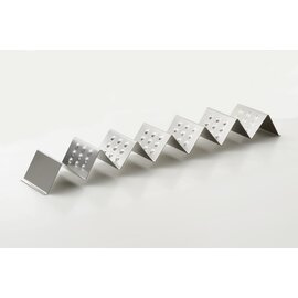 baguette holder 353 stainless steel nap structure | 6 shelves | 575 mm  x 100 mm  H 55 mm product photo