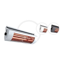 infrared radiant heater 1400 white for wall- and | ceiling mounting 1.4 kW without a switch  L 444 mm product photo