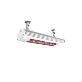 infrared radiant heater 1000 white for wall- and | ceiling mounting 1.0 kW without a switch  L 448 mm product photo