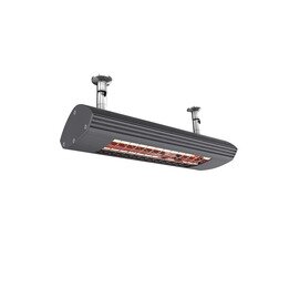 infrared radiant heater 500 anthracite for wall- and | ceiling mounting 0.5 kW pull switch  L 318 mm product photo