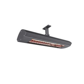 infrared radiant heater 1400 Kompakt anthracite for wall- and | ceiling mounting 1.4 kW without a switch  L 448 mm product photo