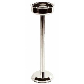 Stand for wine, champagne cooler, H 70 cm, inside Ø 21 cm, silver plated product photo