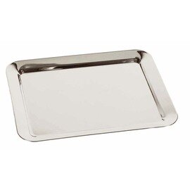 Buffet plate rectangular with border, silver plated, 50 x 42 cm product photo