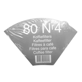 coffee filter bags brown size 4 | 20 packages à 80 filtres product photo