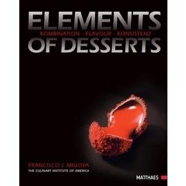 Elements of Desserts  • publisher Matthaes  | number of pages 528 product photo