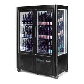 wine tempering cabinet ENOTECA 800  | glass door product photo