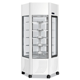 panorama freezer vitrine ERGE BT | white product photo