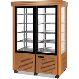 refrigerated panorama vitrine 800F BAROCCO | 10 square grids product photo