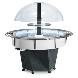 panorama cold buffet ISOLA EVO arcobaleno with tray slide product photo
