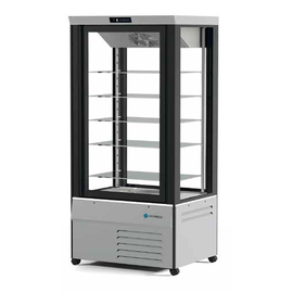 Panorama showcase MITHRA L-BTV silver coloured | 550 ltr | +5°C to -21°C product photo