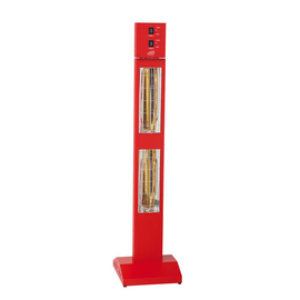 radiant heater SMART TOWER IP24 with remote control red H 1260 mm product photo