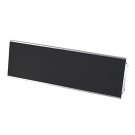 infrared radiant heater RELAX GLASS IRA IP65 black L 585 mm for wall- and | ceiling mounting product photo