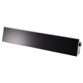 infrared radiant heater RELAX GLASS IRA IP65 1.5 kW black | silver L 900 mm for wall- and | ceiling mounting product photo