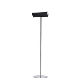 base RELAX GLASS STAND stainless steel H 2100 mm | suitable for RELAX GLASS radiant heater product photo  S