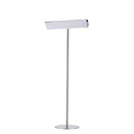 base RELAX GLASS STAND stainless steel H 2100 mm | suitable for RELAX GLASS radiant heater product photo  S