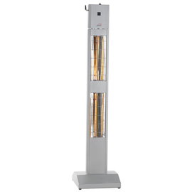 radiant heater SMART TOWER BLUETOOTH IP24 silver coloured H 1260 mm product photo
