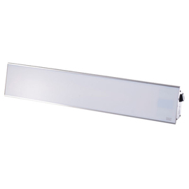 infrared radiant heater RELAX GLASS IRA IP65 1.5 kW white | silver L 900 mm for wall- and | ceiling mounting product photo