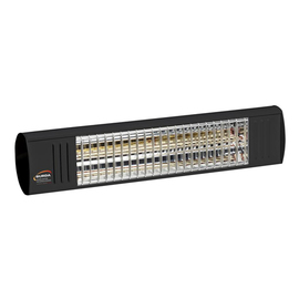 infrared radiant heater TERM2000 COLOUR S IP44 1 kW black L 464 mm wall, ceiling and under-umbrella fastening product photo
