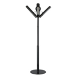 radiant heater TERM TOWER PALMS 2000 IP67 black | 2 spotlights H 2500 - 2700 mm product photo  S