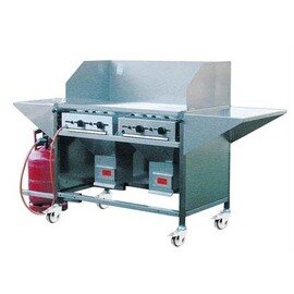 industrial double grill THUROS IV floor model 14.4 kW Gas H 850 mm