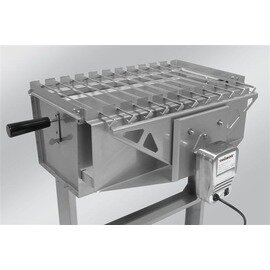 SPA 3060 EM Motorbetriebener Spießaufsatz, Edelstahl, zu Baikal-Grill, (Grillmotor 220 Volt, 11 Spezialspieße) product photo