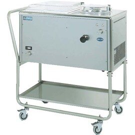ice cream machine GEL214 A with trolley | air cooling | 1150 watts 230 volts product photo
