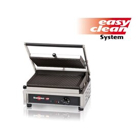 contact grill Profi Medium | 230 volts | enamelled cast iron • grooved • grooved product photo