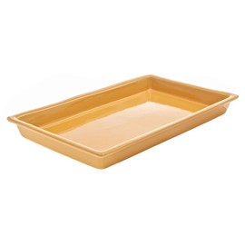 gastronorm bowl ceramics yellow GN 1/1 x 60 mm product photo