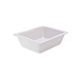 gastronorm bowl ceramics white GN 1/2 x 100 mm product photo