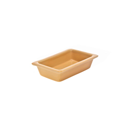 gastronorm bowl ceramics yellow GN 1/4 x 60 mm product photo